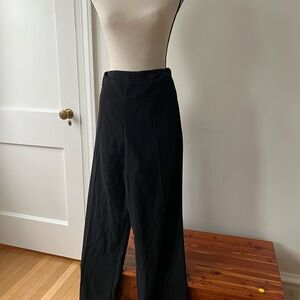 Zara Black Wide-Leg Pants